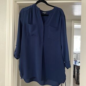 Roz & Ali Deep Blue Top